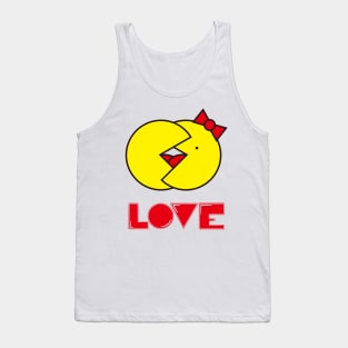 pacman love Tank Top